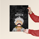 Monkey D. Luffy Gear 5 Poster – One Piece Anime Wall Art